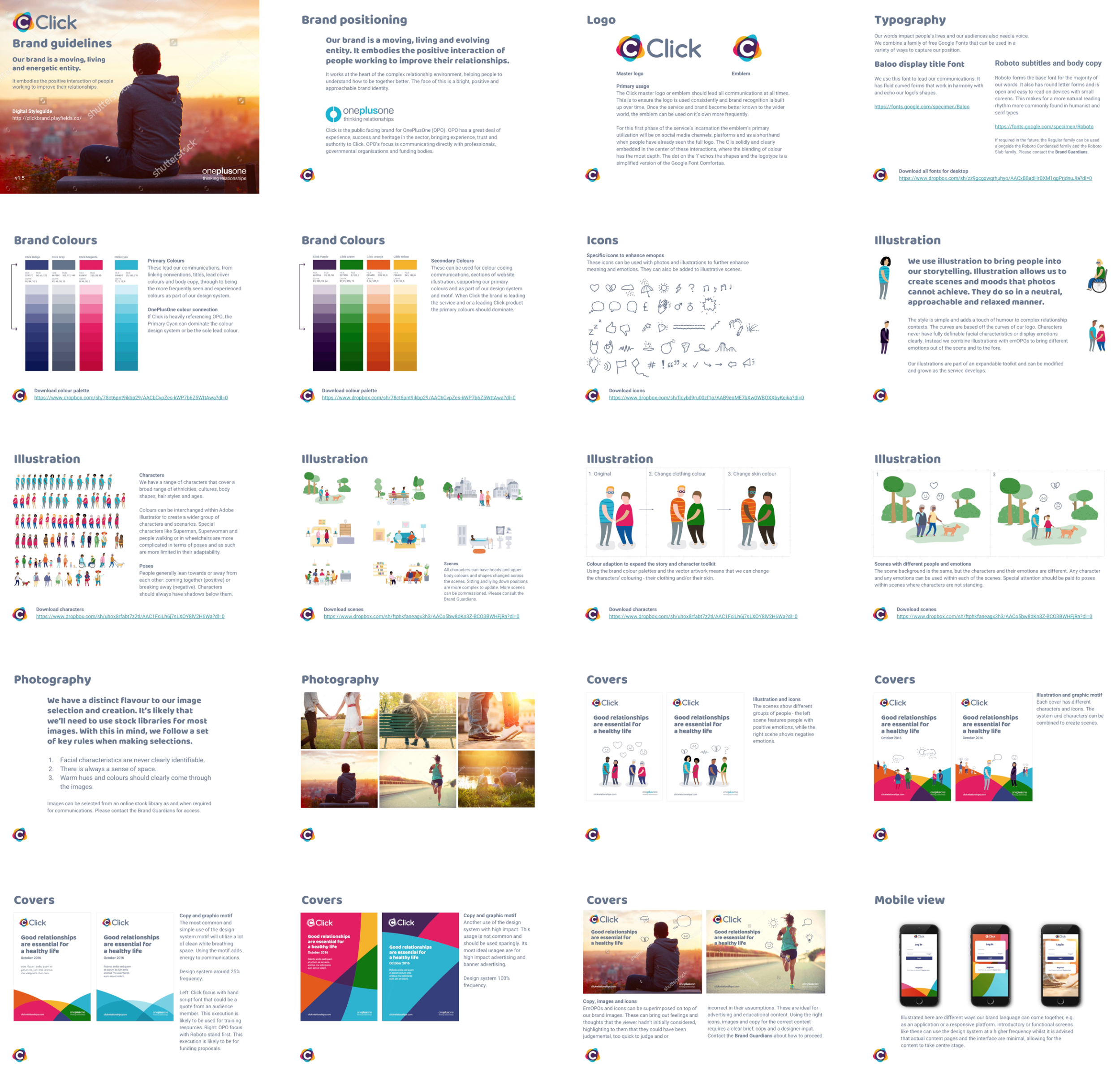 Click-digital-style-guide-pages